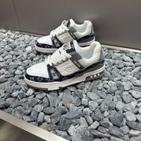 White and gray print